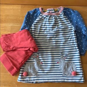 Baby Boden 3-6 month girl set